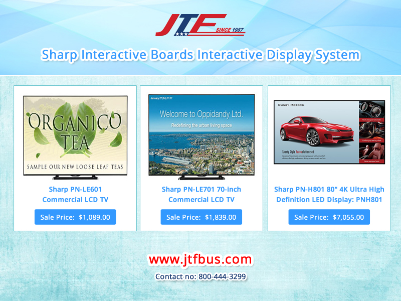 Sharp Interactive Boards